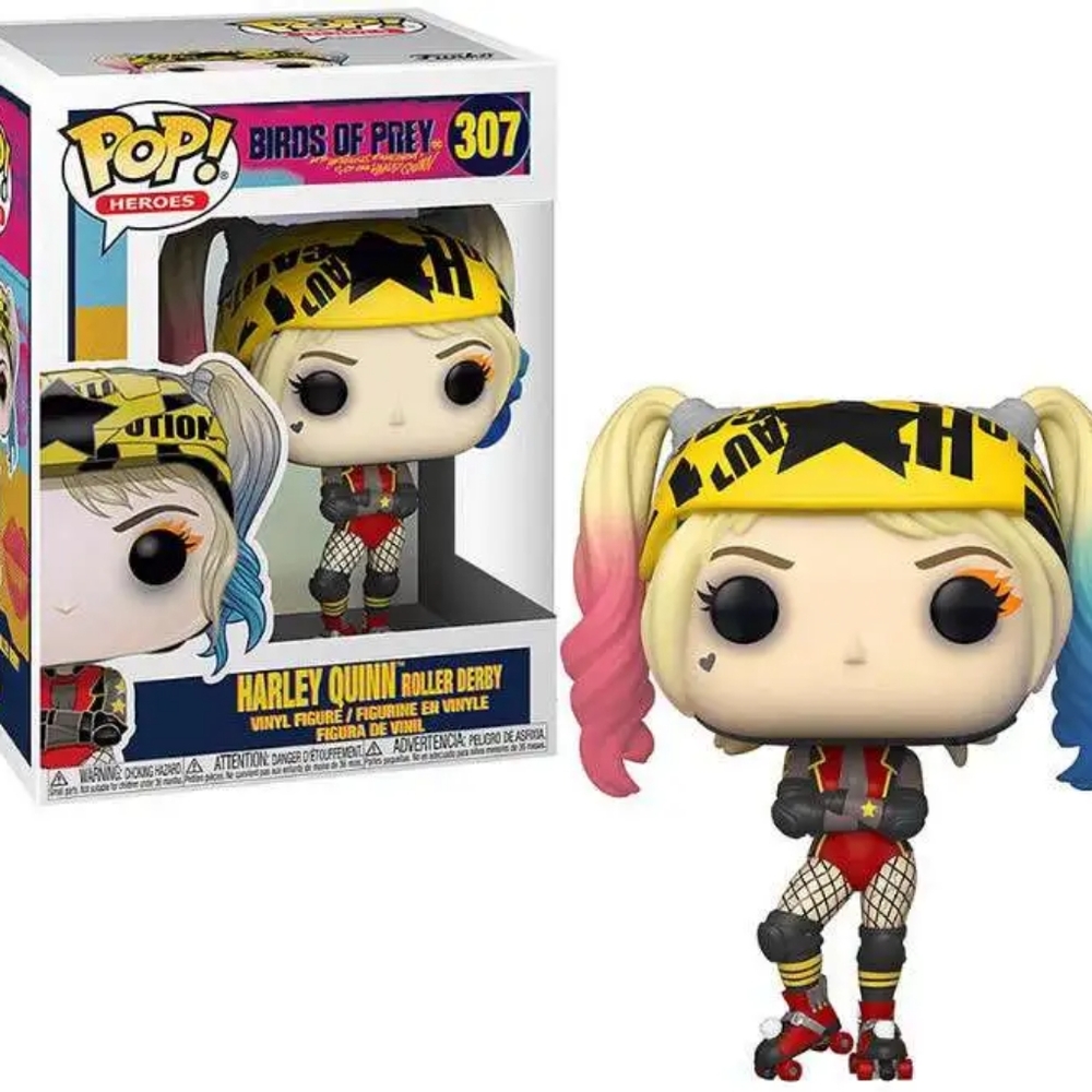 Funko Pop Birds Of Prey Harley Quinn Roller Derby